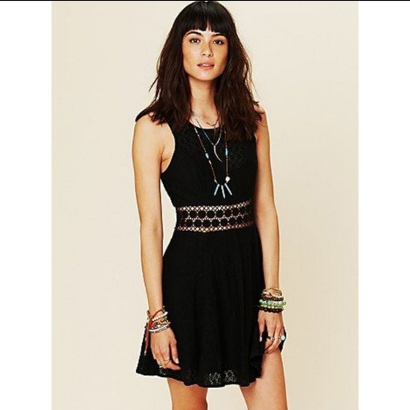 Free People Dresses & Skirts - 🎉HP🎉 Free People Daisy Lace Skater Dress